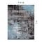 World Rug Gallery Contemporary Abstract Splash Non Shedding Soft Area Rug 7' 10 x 10' Blue 391BLUE8x10 - alternate 2